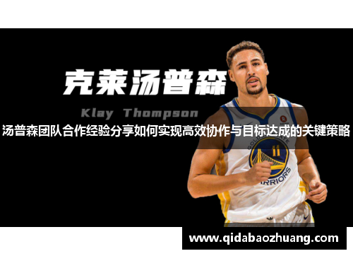 汤普森团队合作经验分享如何实现高效协作与目标达成的关键策略